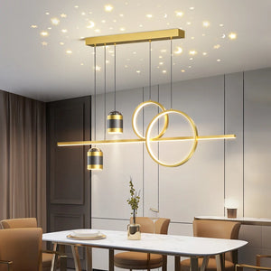 Hot Selling LED Chandelier For Dining Table Bedroom Kitchen Foyer Restaurant Living Room Apartment Gallery Office Indoor Light