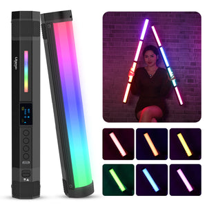 VIJIM Ulanzi VL110 Handheld RGB Light Tube Stick Video soft Light 2500-9000K LED Photography Stick LED Light Wand Rechargeable - Stereotech