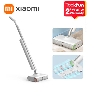 2023 XIAOMI MIJIA Dual-Brush Wireless Mopping Machine Smart Home Appliances Electric Floor Mop Equipped With Traction