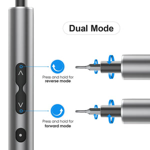 120 in 1 Precision Electric Screwdriver Set Mini Rechargeable Kit Cordless Wireless Bits for Xiaomi Cell Phone Mobile Laptop PC