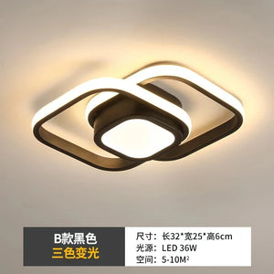 Ultra-thin Bedroom Ceiling Light - Efficient LED Lamps for a Cozy Home Atmosphere