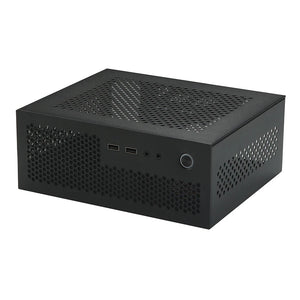 A09 3.8L ITX Chassis A4 HTPC Portable Computer PC Support PCIe 2.5' SSD Drive Mini IPC Flex PSU Case - Stereotech