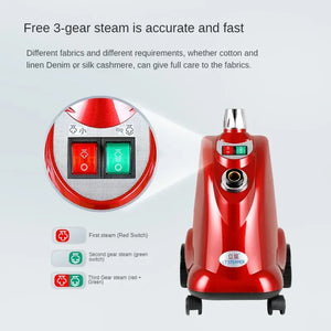 2000W Powerful Garment Steamer for Commercial Clothing Stores Home Use Vertical Ironing Clothes Electric Iron Garment Steamer