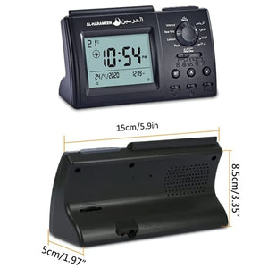 Azan Alarm Table Clock Islamic Digital Clock Muslim Azan Alarm Table Clock For All Prayers bla Direction Home Church