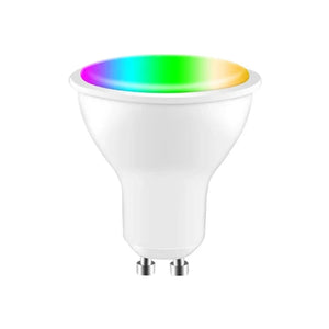 AUBESS Tuya WiFi Smart LED GU10 Bulbs - RGB Dimmable Lamps - Works with Alexa & Google Home