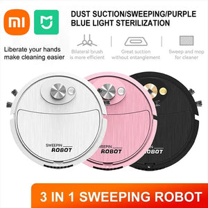 Xiaomi MIJIA 3-in-1 Sweeping Robot Home Smart Sweeper Vacuum Mopping Automatic Sweeping and Mopping All-in-one Cleaning Expert