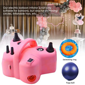 Balloon Air Pumper Balloon Pump Helium Tank For Balloons At Home Electric Balloon Blower Air Pump Balloons Inflator For