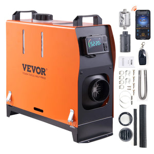 VEVOR 5/8KW Diesel Air Heater 12V Car Heater Diesel Heater With LCD Switch Silencer for Car Truck Boat RV Parking Diesel Heater