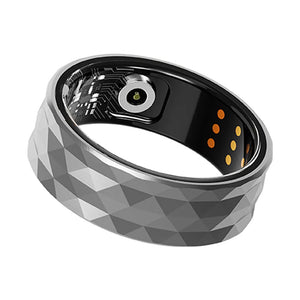 2024 New Smart Ring Men Blood Oxygen Heart Rate Sleep Monitor IP68&3ATM Waterproof Intelligent Health Ring Women For Android IOS