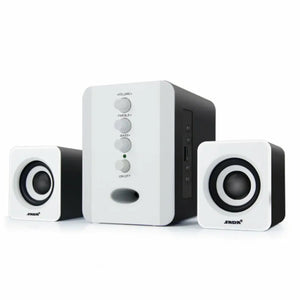 Bluetooth Wireless 2.1 3 Channel Bass Combination Compurtur Speaker Subwoofer 3.5mm Jack Music Loud Support FM TF USB