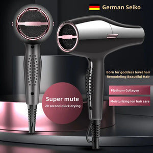 3000W Hair Salon Hair Dryer High Power Strong Wind Speed Dry Blue Light Ion Silent Home Hairdresser Special New Product