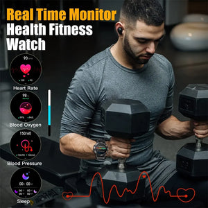 Sports Fitness Tracker Smart Watches For Men - Stereotech