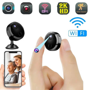 1080P/2K HD Night Vision Mini Camera Wireless WiFi Camera House Camcorder Home Security Protection Surveillance Remote Monitor