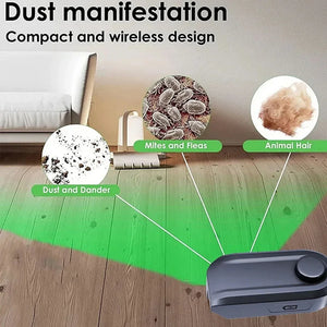 Vacuum Cleaner Dust Display LED Lamp USB Charging Reveals Dust Pet Hair Cats Dog Fur Dust Universal Vacuum Cleaner Accessories