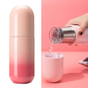 Portable Mini Stainless Steel Capsule Cup