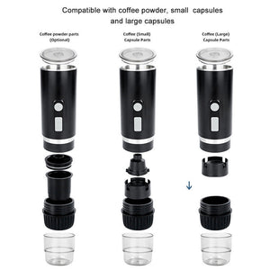 Portable Universal Automatic Espresso Capsule Coffee