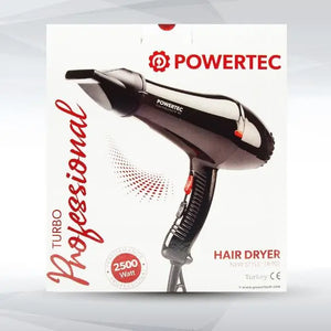 Powertec TR-901 2500W Professional Hot And Cold Wind Hair Dryer Blow Dryer Hairdryer Styling Tools For Salons And Household Use