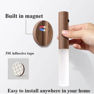 LED Wireless Wood Stick Warm Motion Sensor - Stereotech