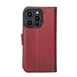 Apple iPhone 14 Detachable Leather Wallet Case - Stereotech