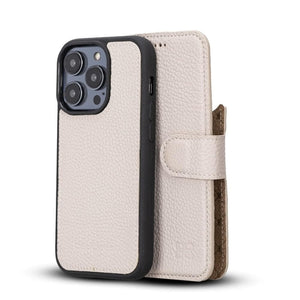 Apple iPhone 14 Detachable Leather Wallet Case - Stereotech