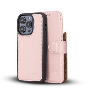 Apple iPhone 14 Detachable Leather Wallet Case - Stereotech