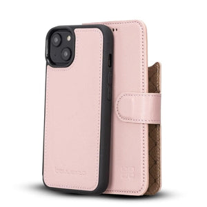 Apple iPhone 14 Detachable Leather Wallet Case - Stereotech