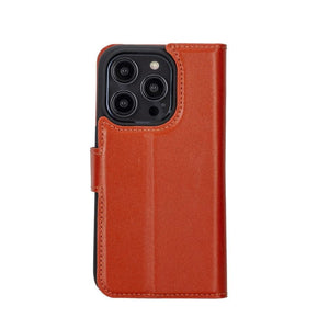 Apple iPhone 14 Detachable Leather Wallet Case - Stereotech