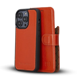 Apple iPhone 14 Detachable Leather Wallet Case - Stereotech