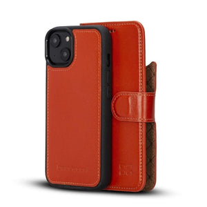 Apple iPhone 14 Detachable Leather Wallet Case - Stereotech