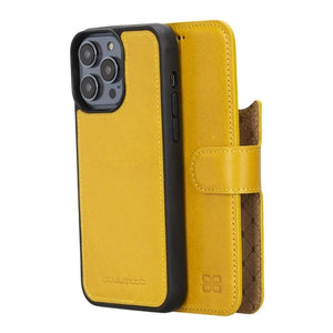 Apple iPhone 14 Detachable Leather Wallet Case - Stereotech