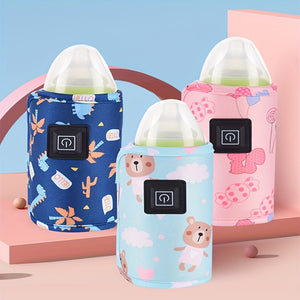 USB Milk Water Warmer, Travel Stroller Insulated Bag, Nursing Bottle Heater, Portable Bottle Feeding Warmer, Christmas, Halloween, Thanksgiving Day Gift