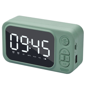 Wireless Alarm Clock Bluetooth Speaker