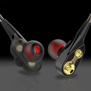 Metal In-Ear Wire-Controlled Music Small Headphones - Stereotech