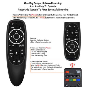 G10 G10S Intelligent Voice Remote Control, Voice Flying Squirrel, Built-In Gyroscopeg10 G10S Intelligent Voice Remote Control, Voice Flying Squirrel, Built-In Gyroscope