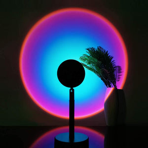 16 Colors Sunset Projection Lamp - Stereotech