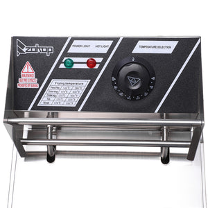 6L Stainless Steel Single Cylinder Electric Fryer - Stereotech