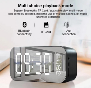 Wireless LED Display Alarm Clock - Stereotech