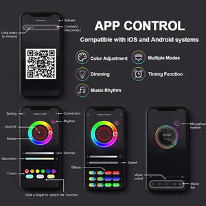 RGB 16 Color APP/Remote Control Projection Lamp - Stereotech