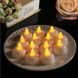 12Pcs LED Tea Lights Flameless Candles for Party Decor