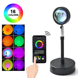 RGB 16 Color APP/Remote Control Projection Lamp - Stereotech