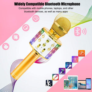 Wireless Karaoke Microphone Bluetooth Speaker - Stereotech