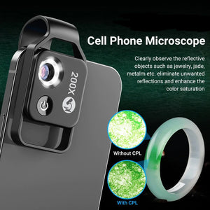 Dragon 200X Digital Zoom Lens for Mobile Phone - Stereotech