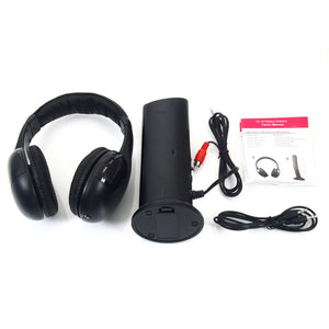 5 in 1 Wireless Headphones For MP3 - Stereotech