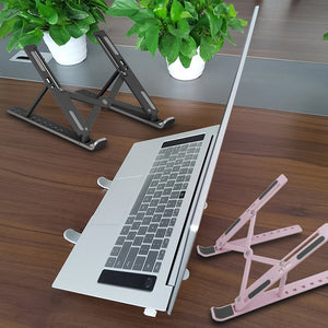 Adjustable Laptop Stand for Macbook Computer PC Ipad Tablet Table Support Notebook Stand Cooling Pad Accessories