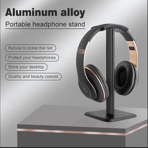 Universal Headset Stand Headphones Stand Earphone Storage Rack Alloy Aluminium Headsets Support Rack Headphones Display Rack