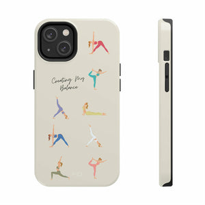 Yoga Poses Tough Case For iPhone With Wireless Charging - Stereotech