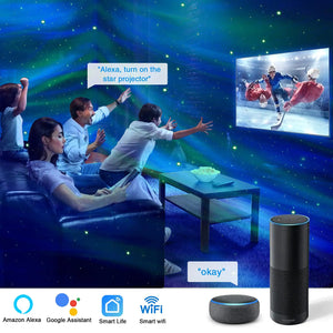 Bluetooth Aurora Galaxy Projector - Stereotech