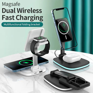 TriMag Folding Wireless Charger - Stereotech